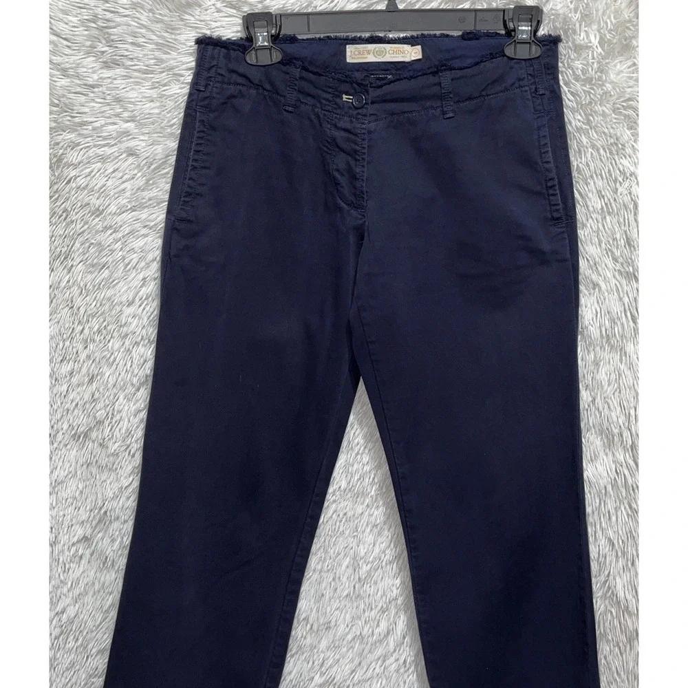 J. Crew Blue Broken-In Pants Size‎ 4